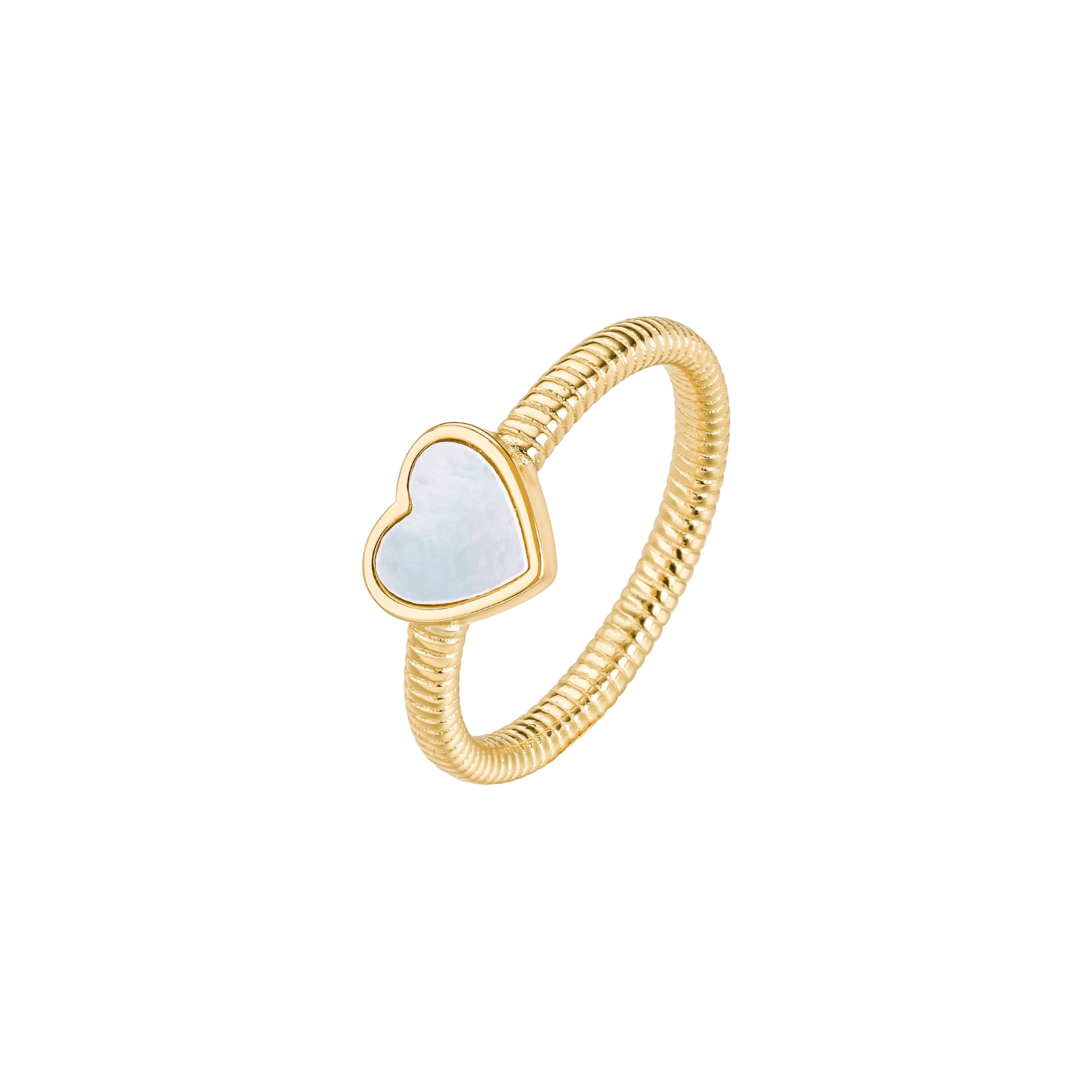 Pearl sales heart ring
