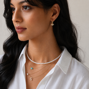 Julie Initial Necklace