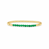 Emerald Section Bracelet