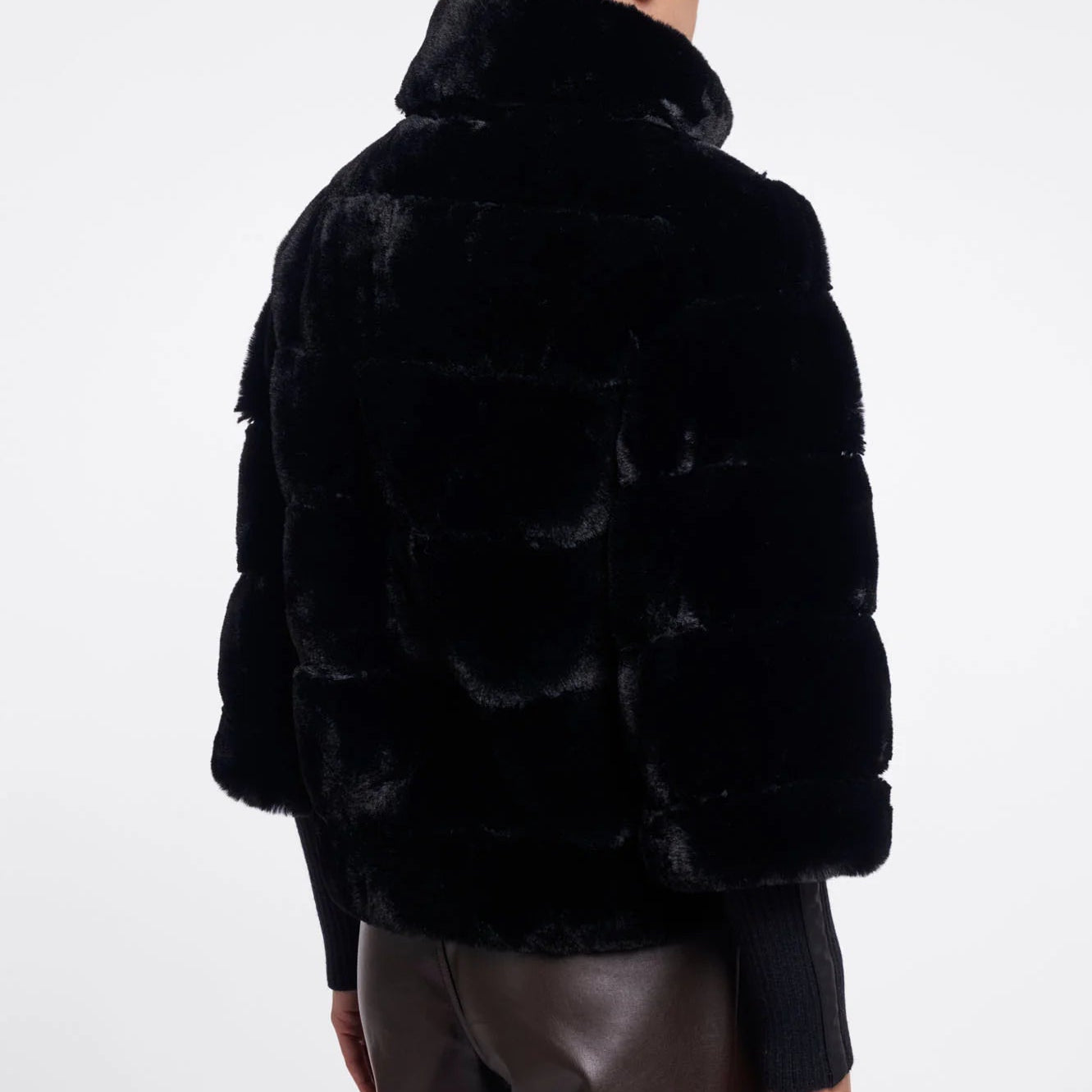 Feline Faux Fur Jacket