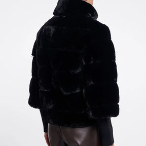 Feline Faux Fur Jacket