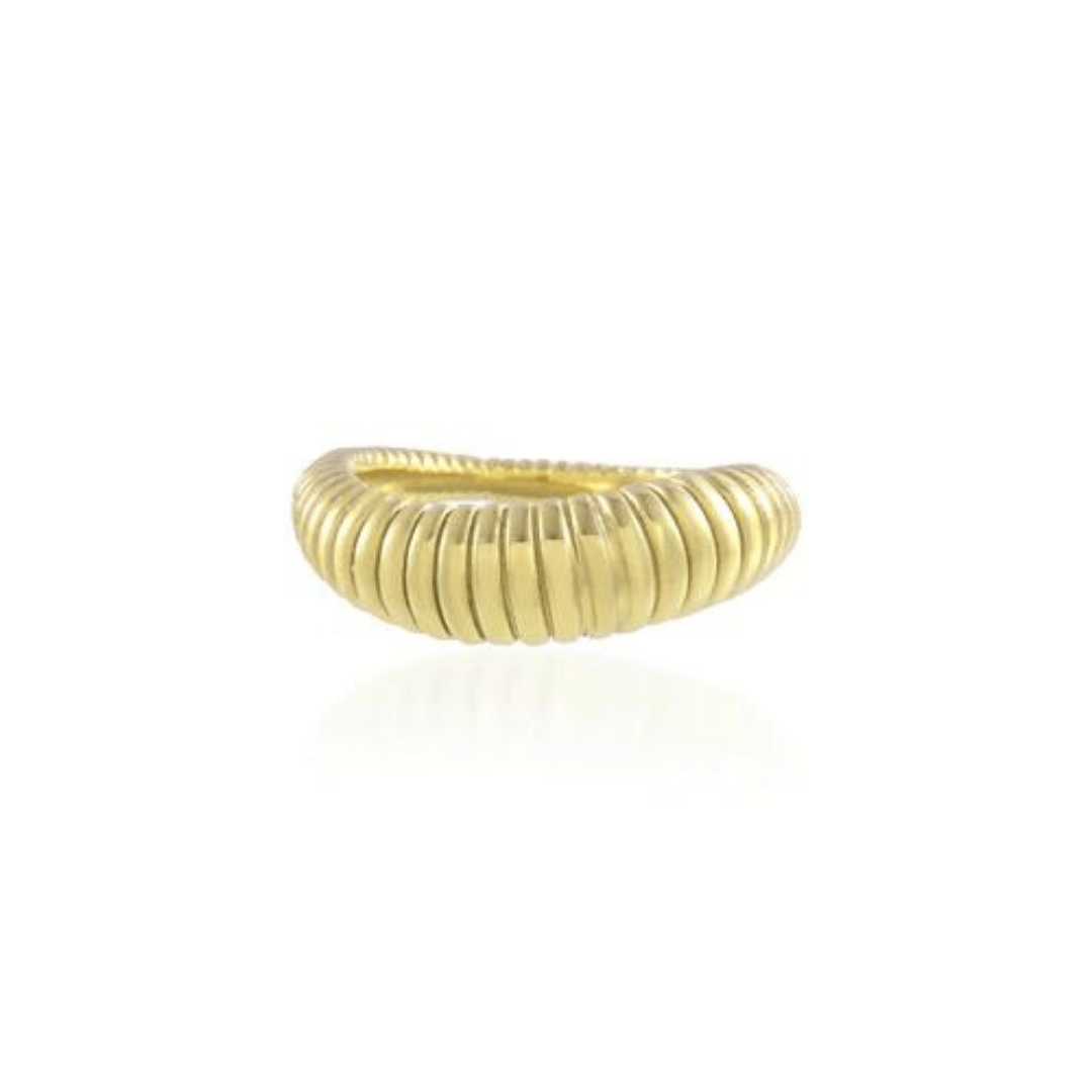 Curved Ripple Ring