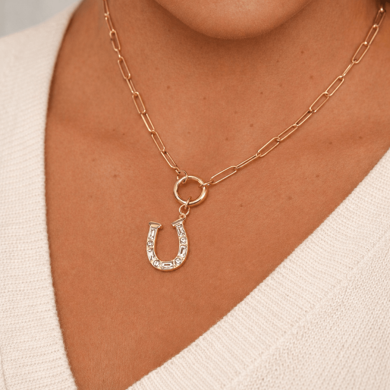 Lucky Horseshoe Charm