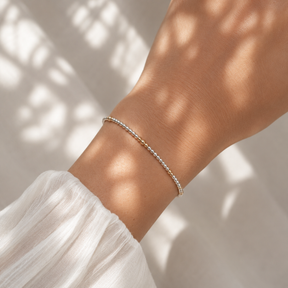 Erin Mixed Metal Bead Bracelet