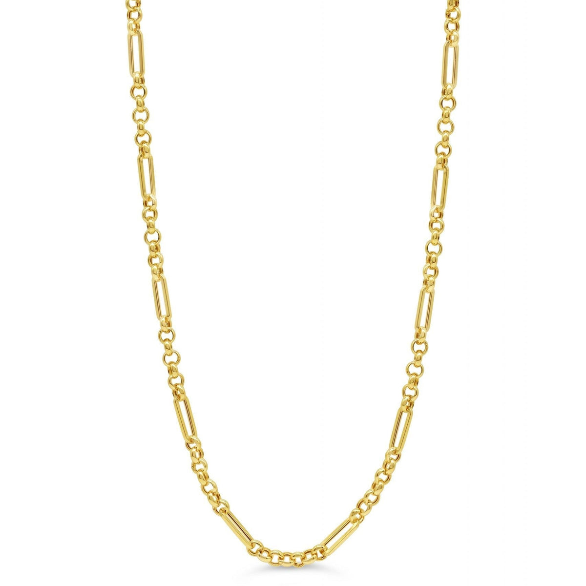 10K Trombone Mixed Link Chain