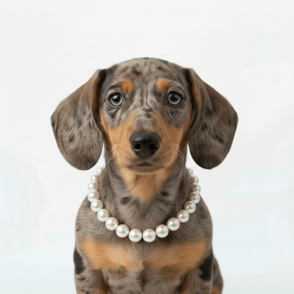 Pearl pet necklaces