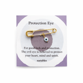 Evil Eye Good Luck Pin