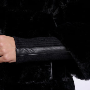 Feline Faux Fur Jacket