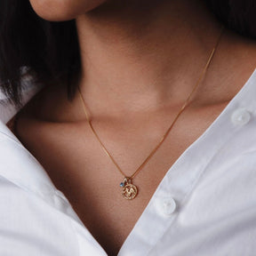 14K Gold Roshina Birthstone Charms