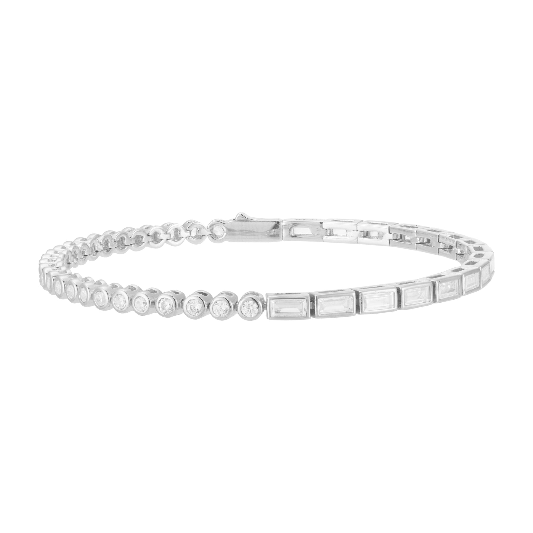 Contemporary Tennis Bracelet