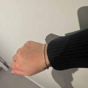 Contemporary Tennis Bracelet