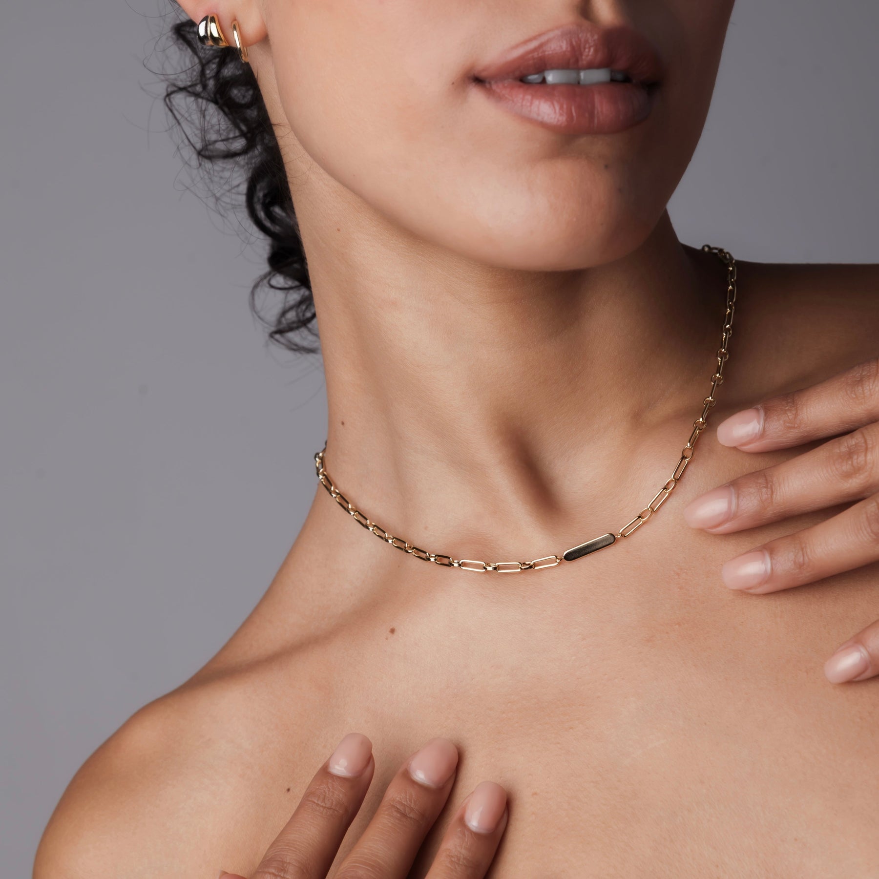 Personalized Paperclip Chain Necklace