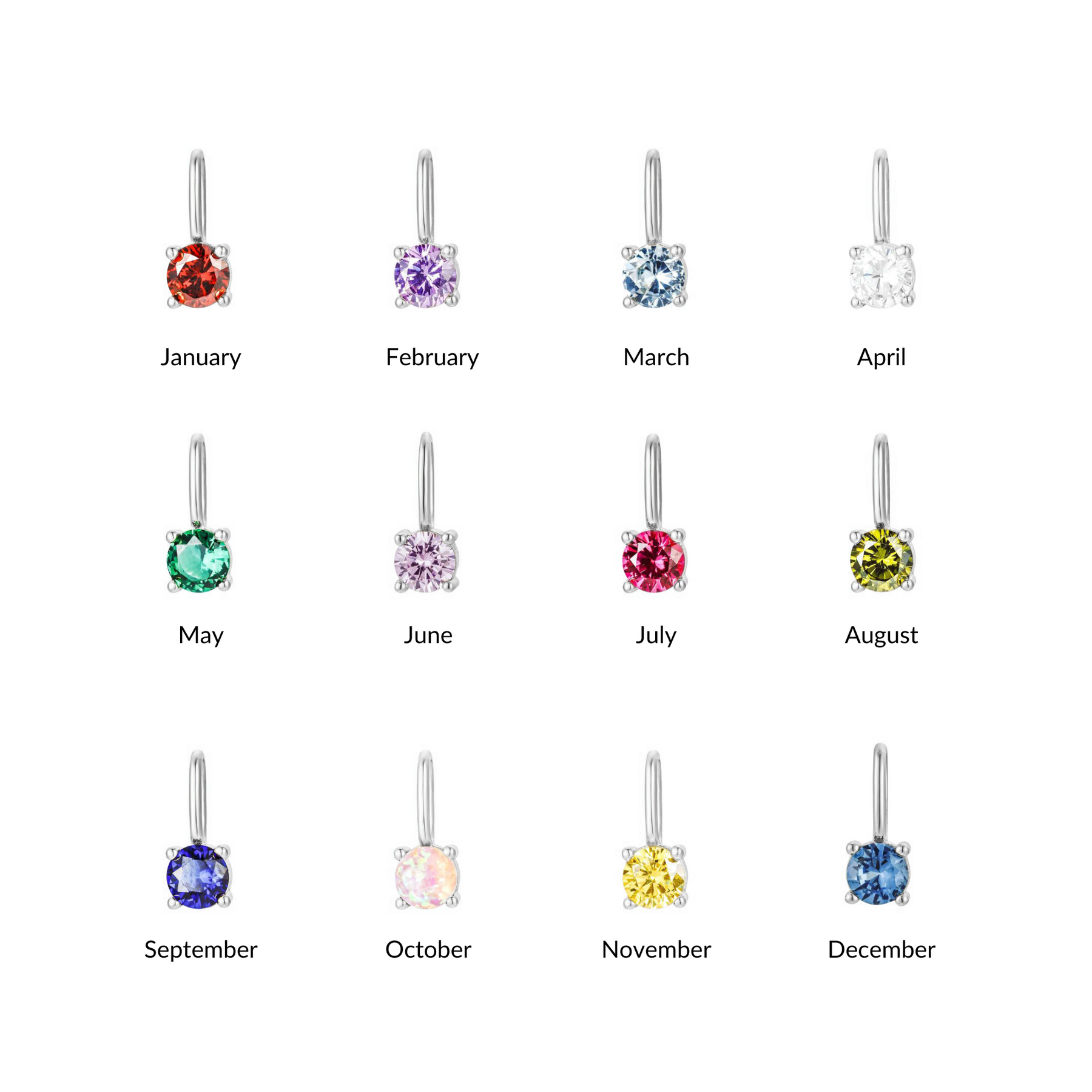 Birthstone Charm