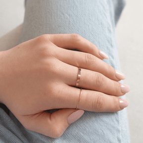 Sparkle Stacking Ring Gold Filled