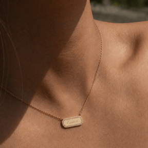 Personalized Bar Necklace