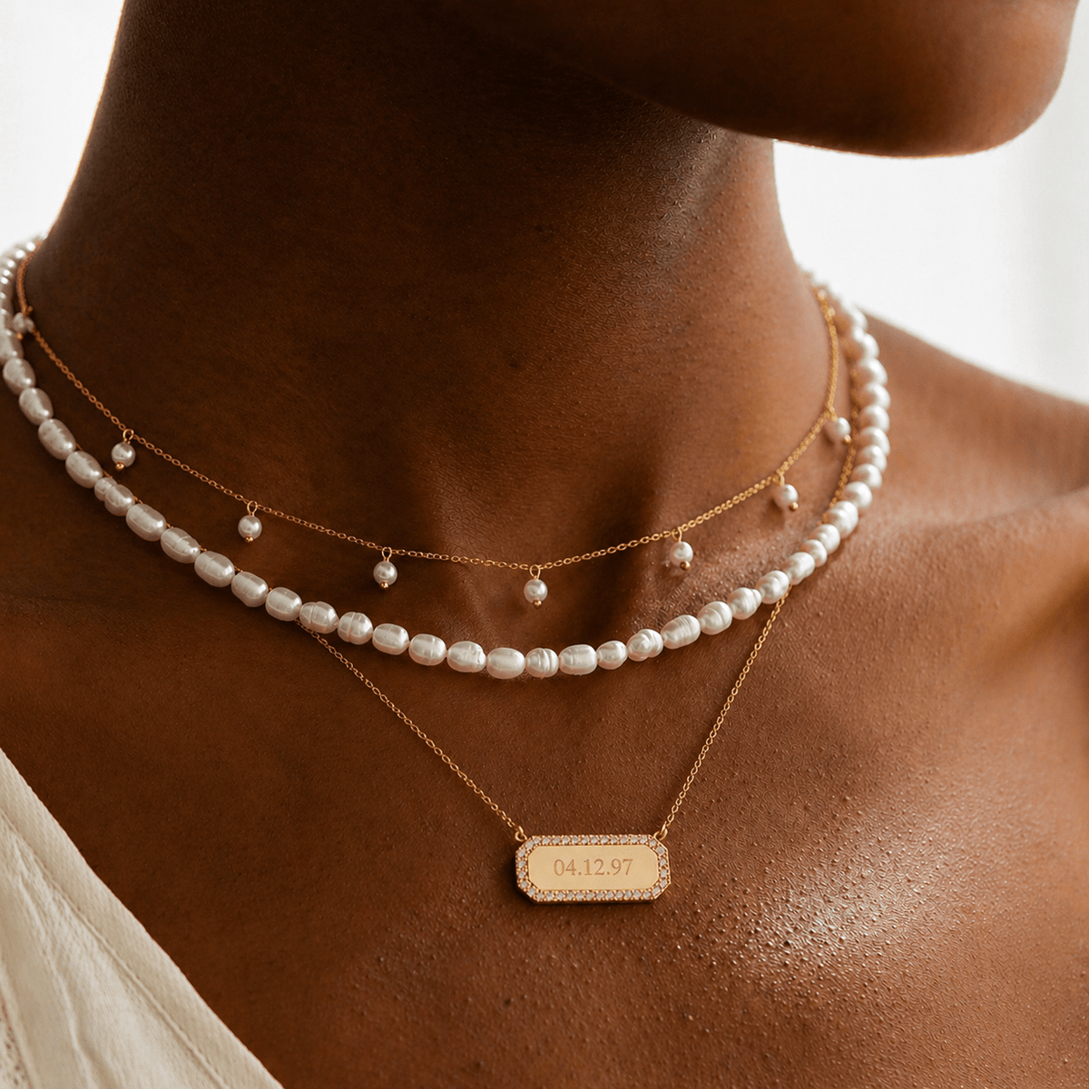 Personalized Bar Necklace