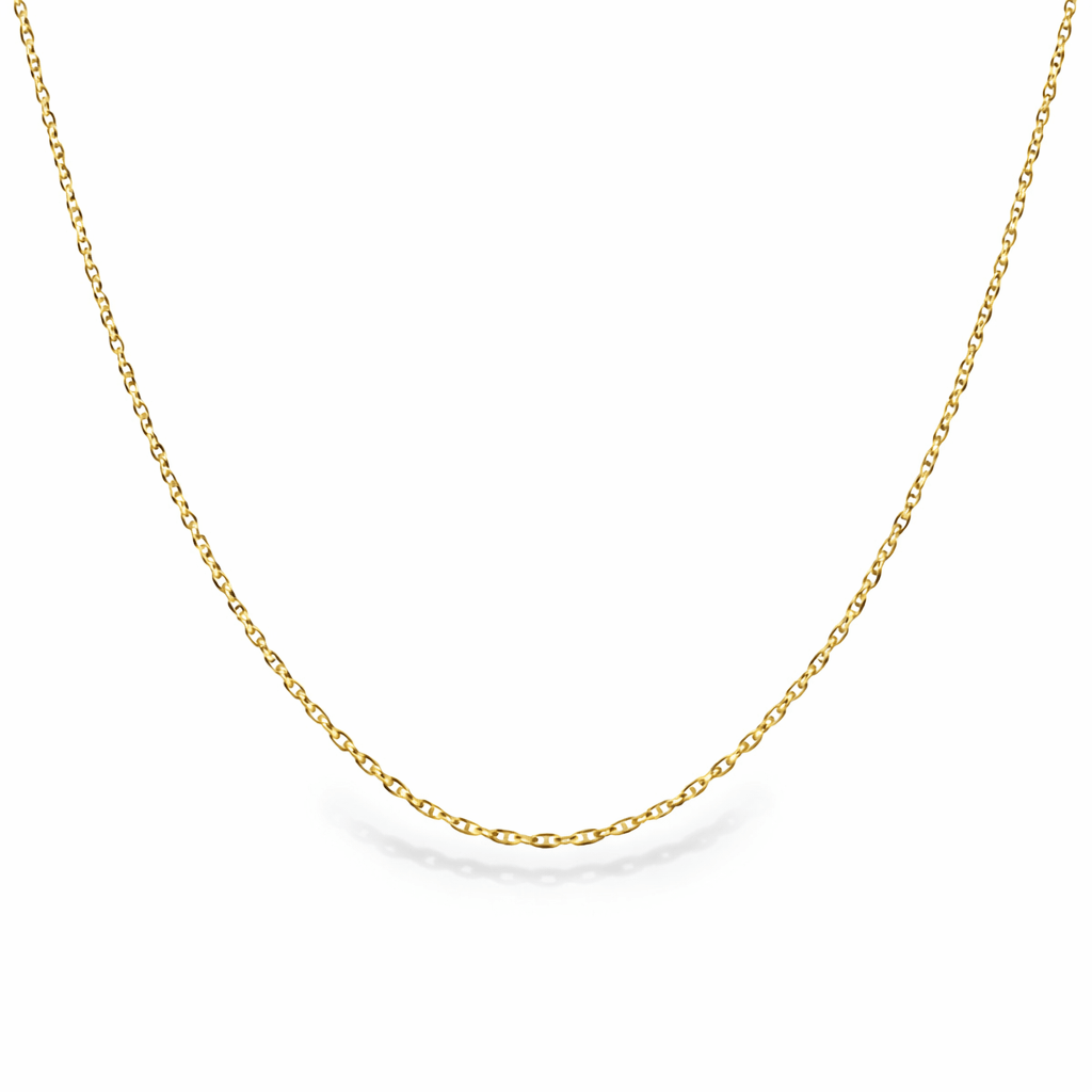 14K Gold Twisted Curb Chain