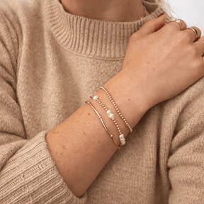 Gold filled Tube bracelet