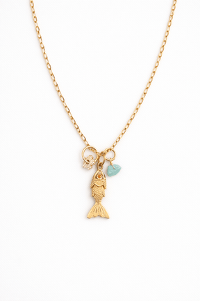 Fish Charm Necklace