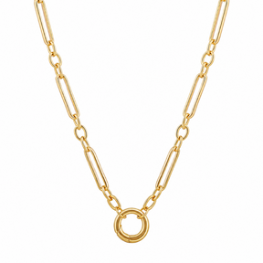 Mixed Link Chain with Charm Enhancer