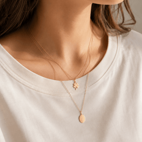 Italian Solid Whisper Rolo 10K Chain