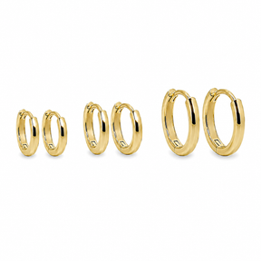 10K Gold Classic Huggies