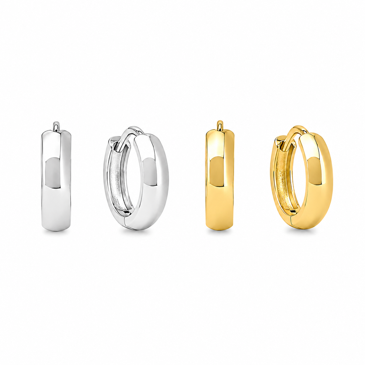 Classic Bold Huggie Hoop
