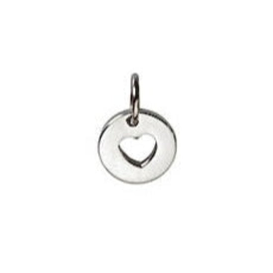 Cut Out Heart Charm