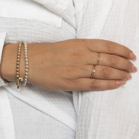 10K Gold Ginny Thin Band Ring