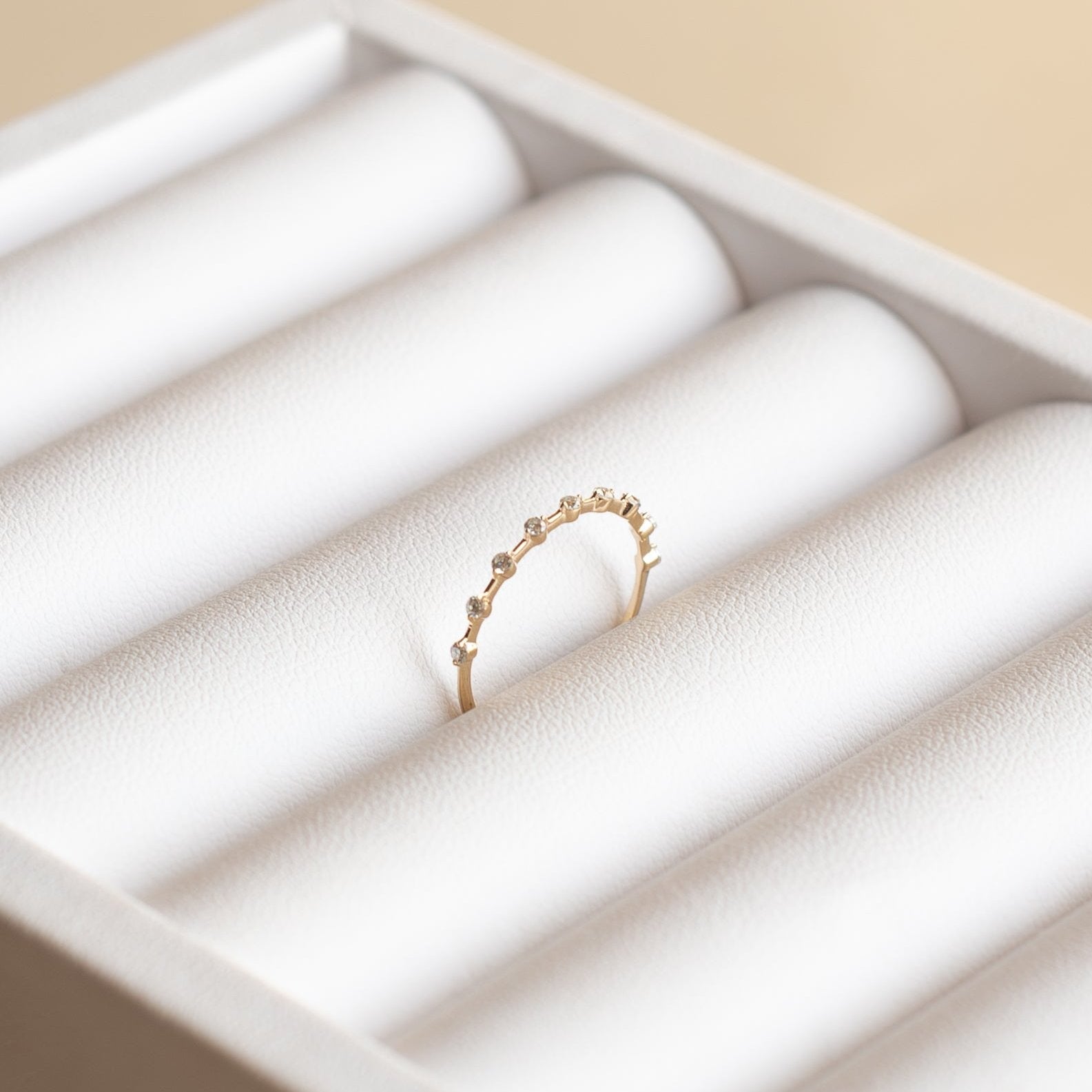 14K Gold Prong Set Ring