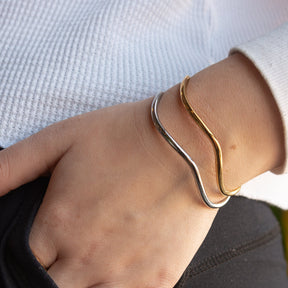 Wavy Cuff Bracelet