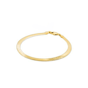 10k Gold Herringbone Bracelet