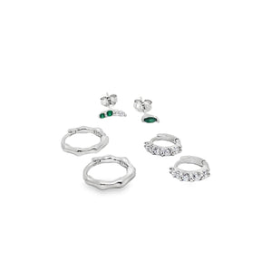 Essential Emerald Earring Set