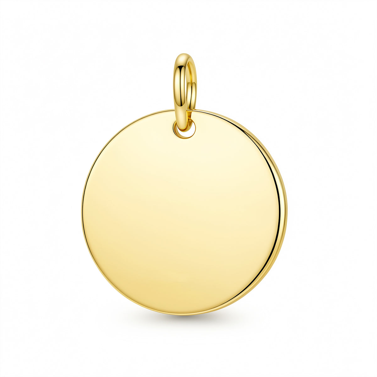 Engravable Round XL Charm
