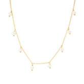 Pearl Drop Short Necklace