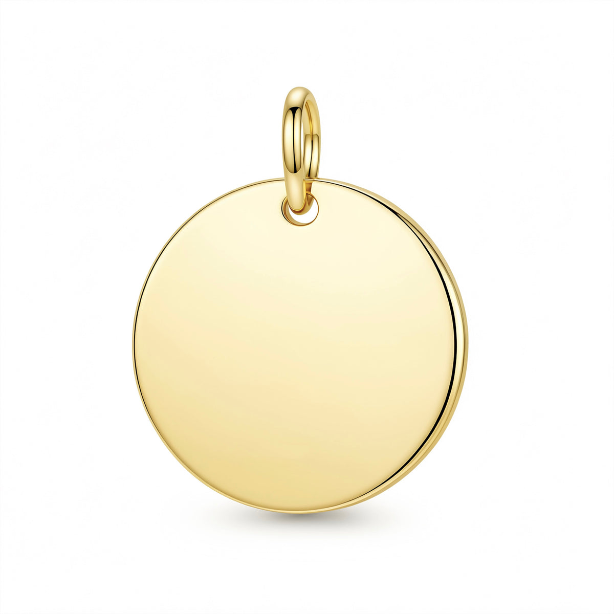 Engravable Round XL Charm
