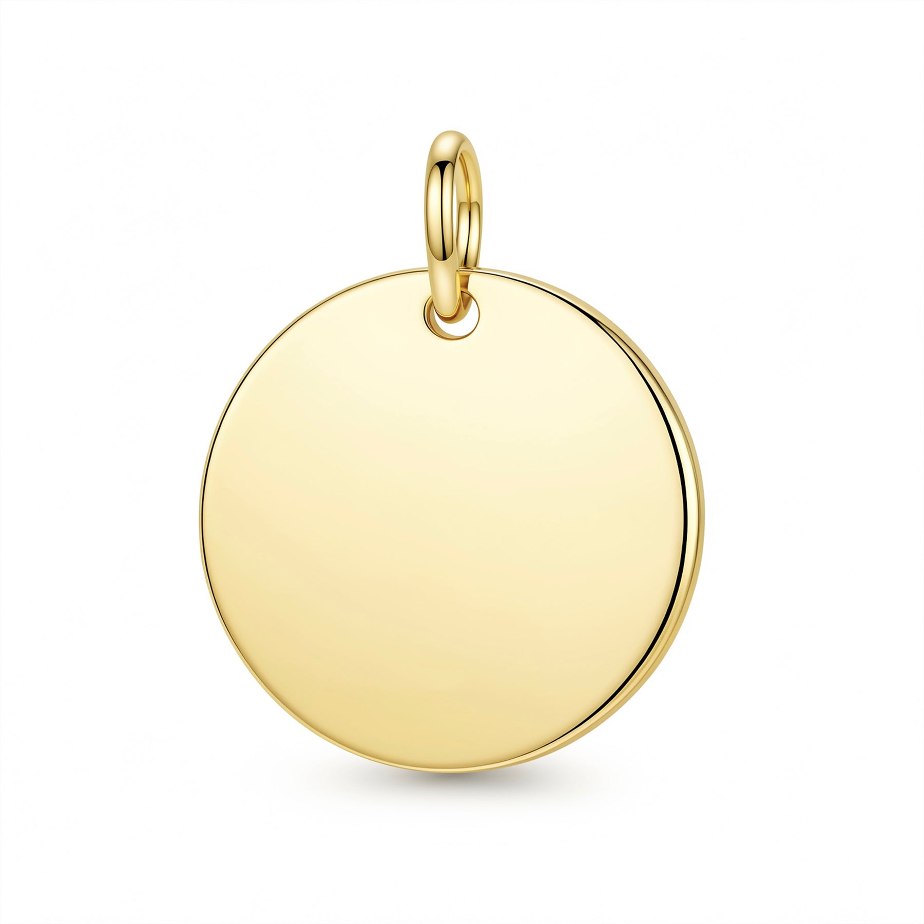 Engravable Round XL Charm