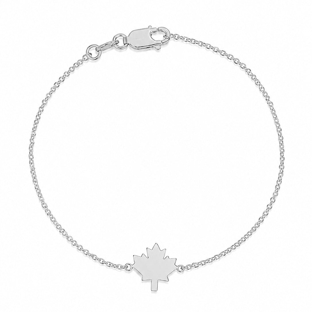 Custom Maple Leaf Bracelet