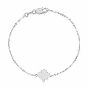 Custom Maple Leaf Bracelet