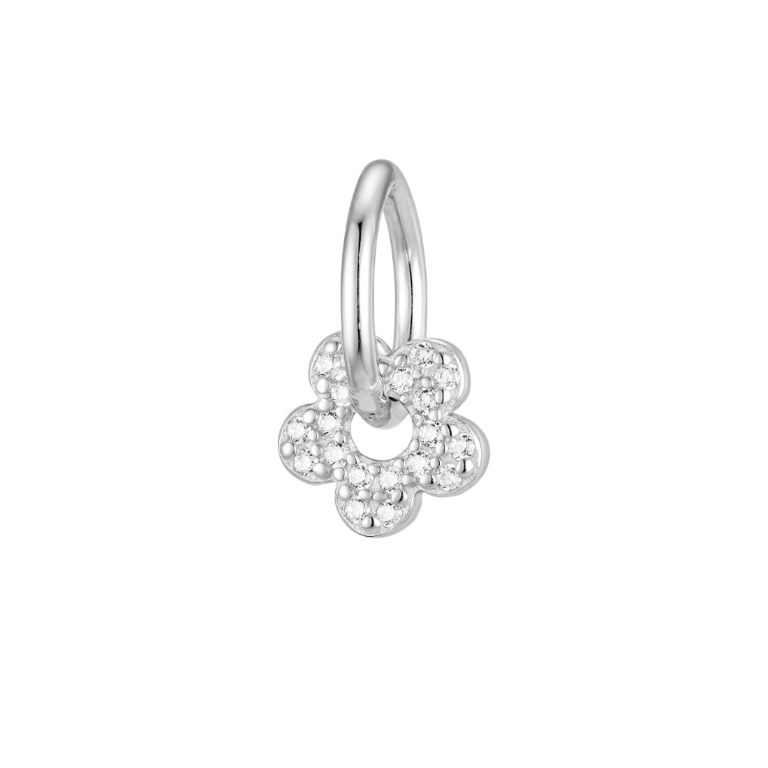 Pavé Flower Necklace