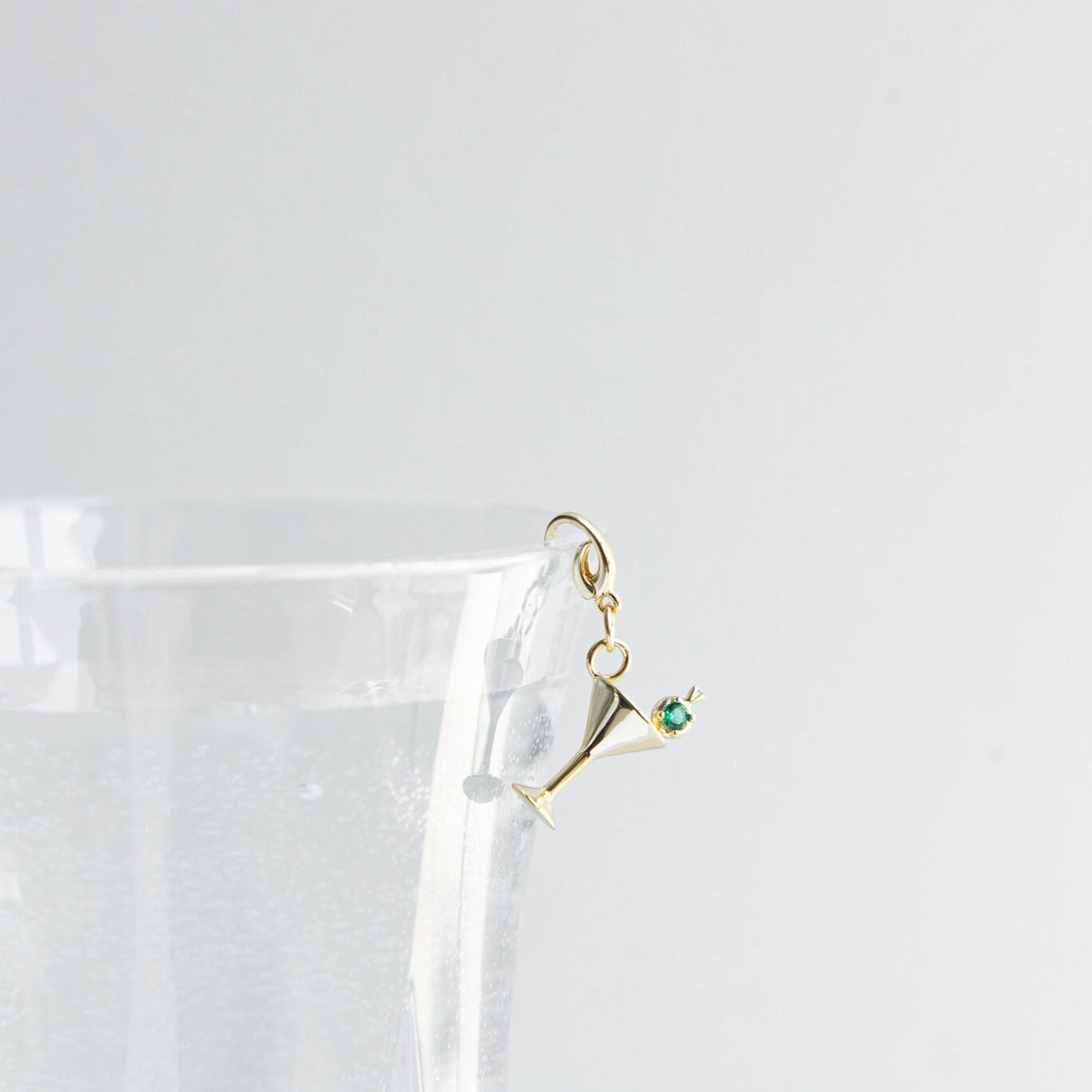 Martini Glass Charm