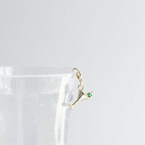 Martini Glass Charm
