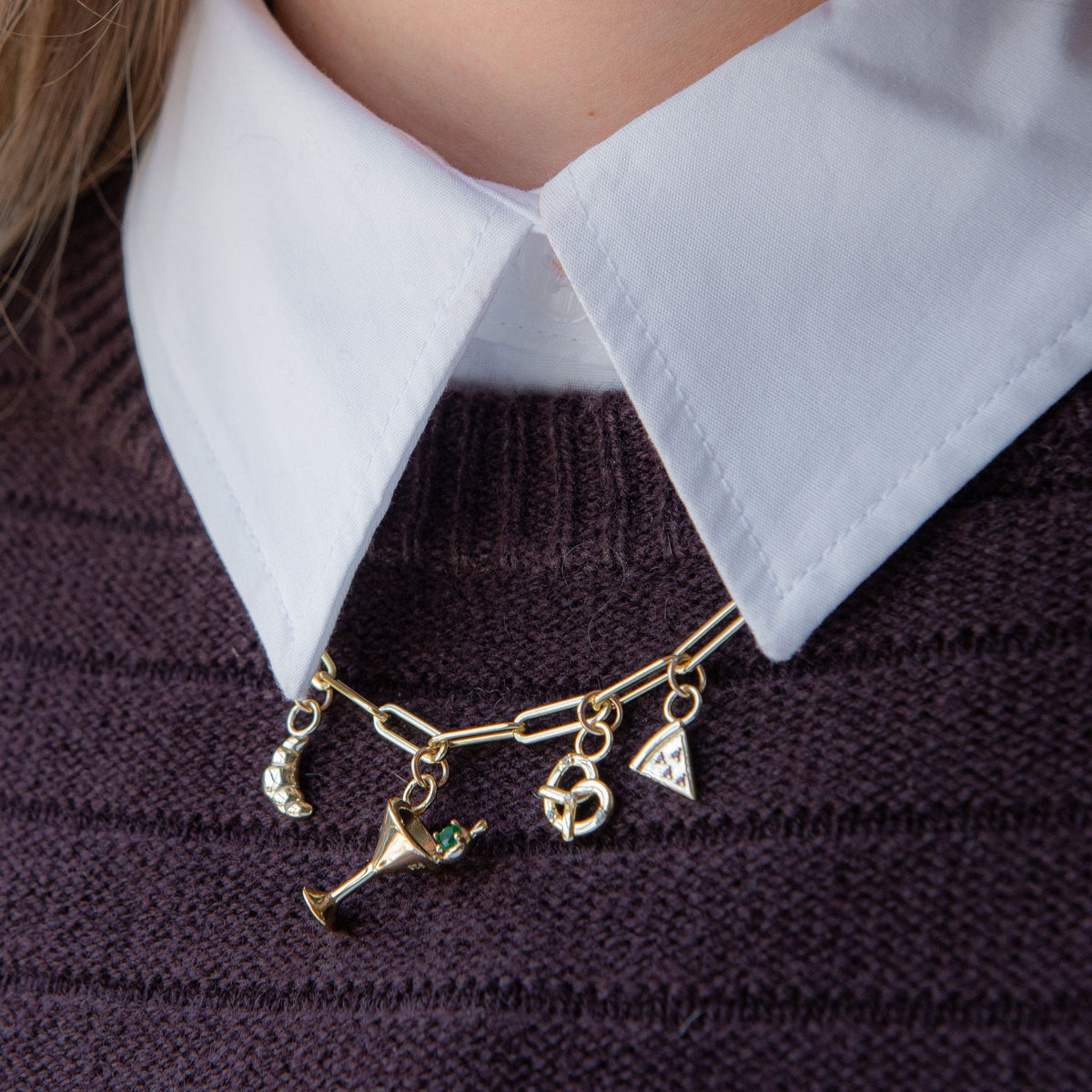 Pretzel Charm