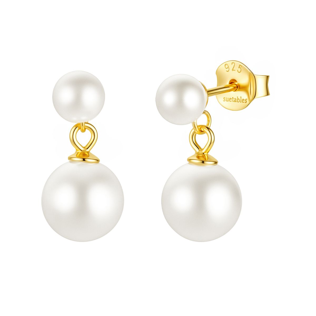 Pearl Drop Stud