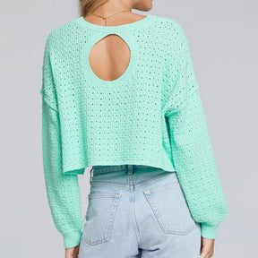 Louise Cropped Sweater
