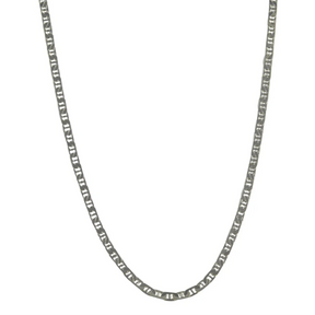 Flat Mariner Chain - Sterling Silver