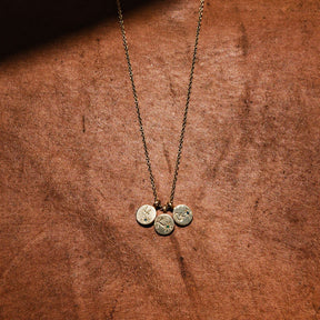 10K Initial Letter Charm