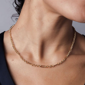 10K Trombone Mixed Link Chain