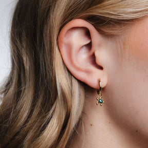 Turtle Hoop Charm