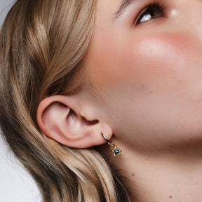 Turtle Hoop Charm